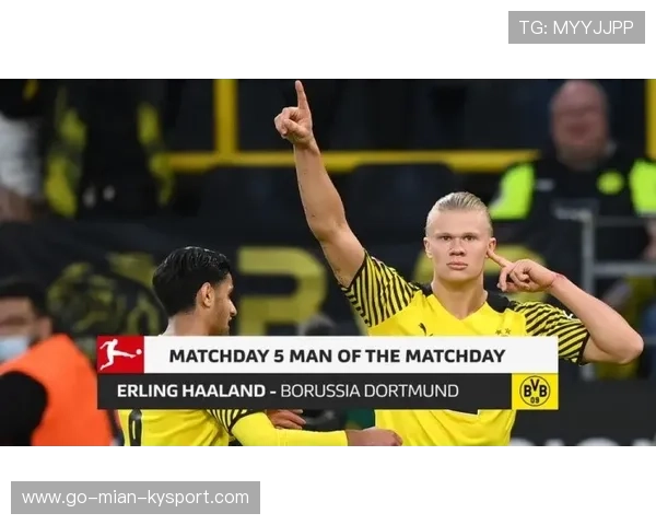 哈兰德连续4场主场梅开二度，跻身英超历史前三，哈兰德德甲首秀